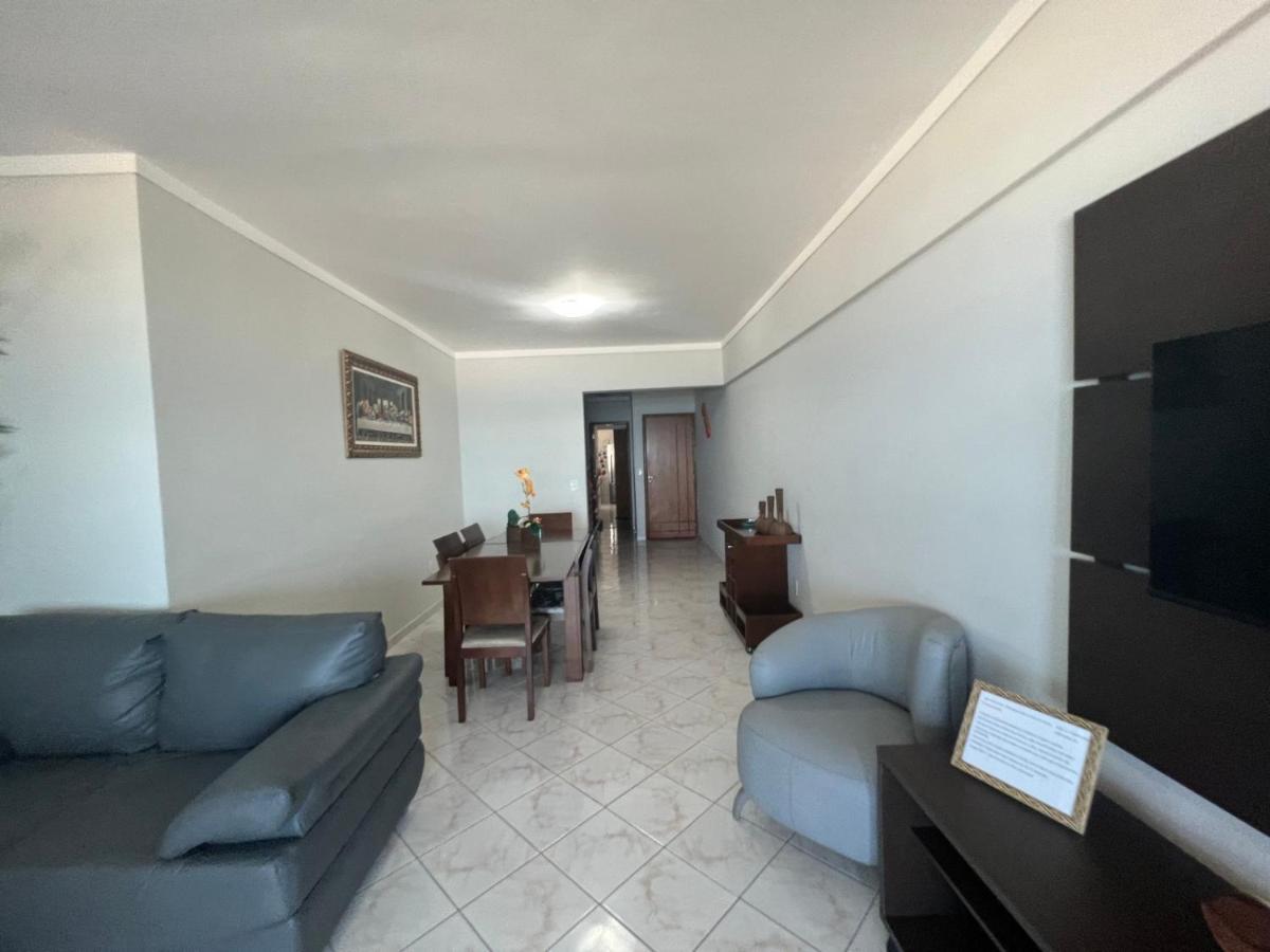 Apartamento Guilhermina De Frente Para O Mar Praia Grande  Esterno foto