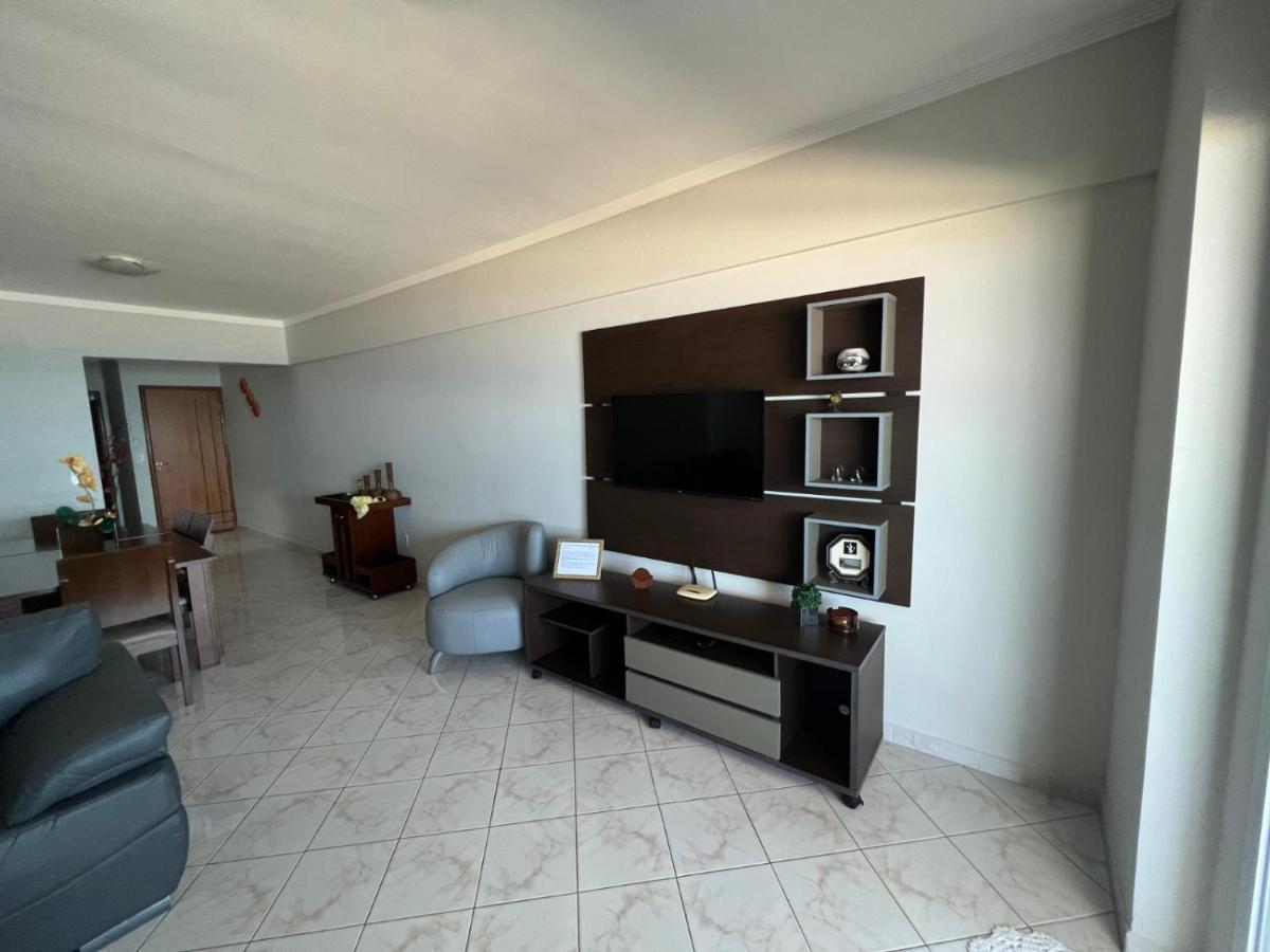 Apartamento Guilhermina De Frente Para O Mar Praia Grande  Esterno foto