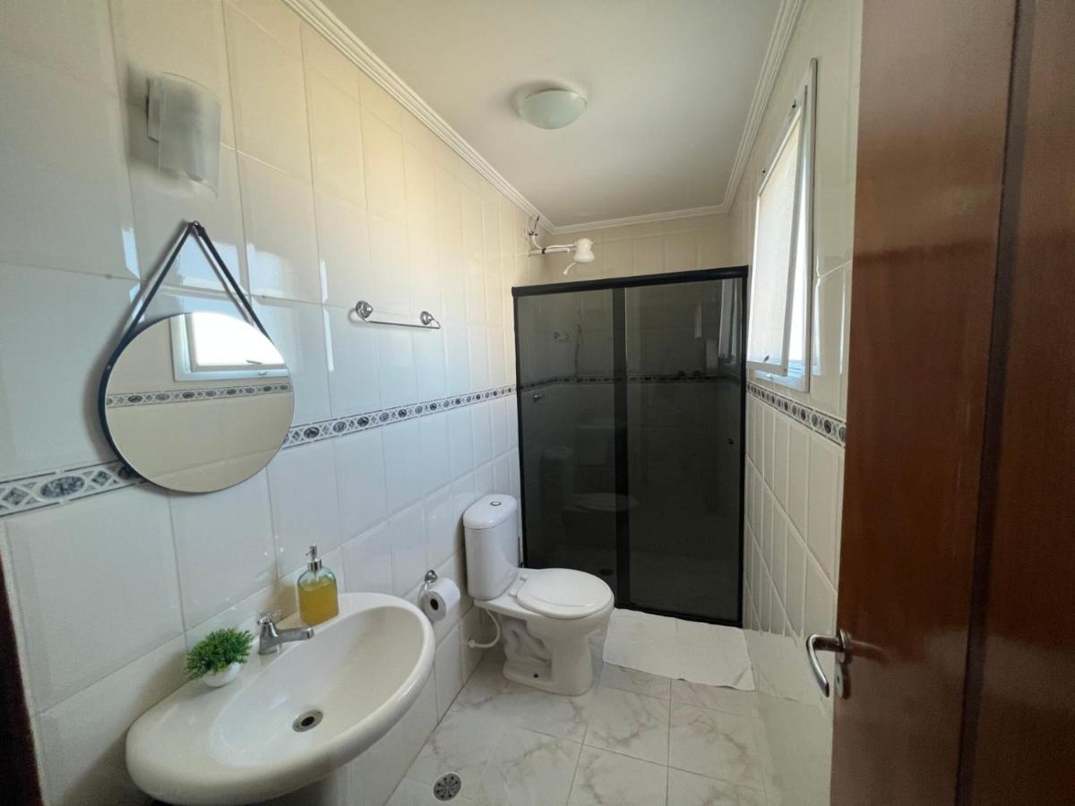 Apartamento Guilhermina De Frente Para O Mar Praia Grande  Esterno foto