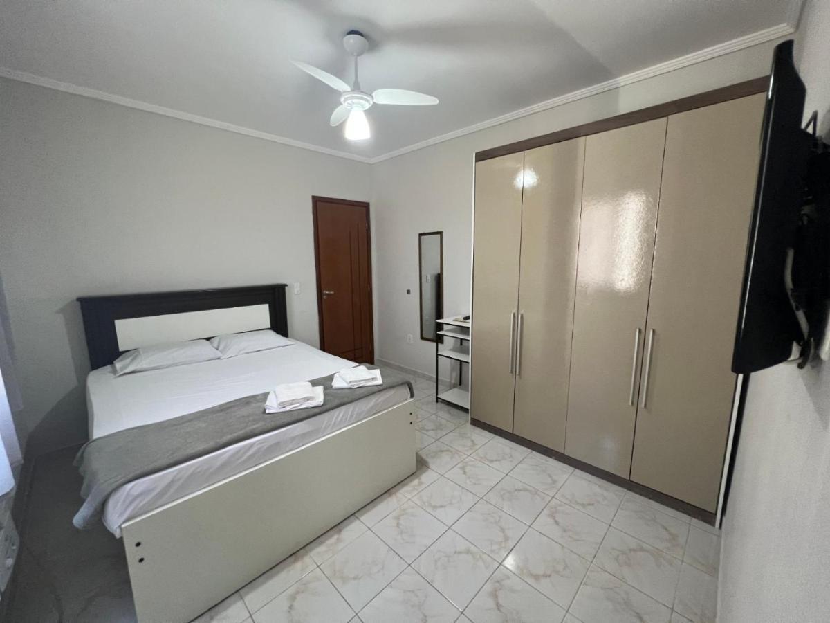 Apartamento Guilhermina De Frente Para O Mar Praia Grande  Esterno foto